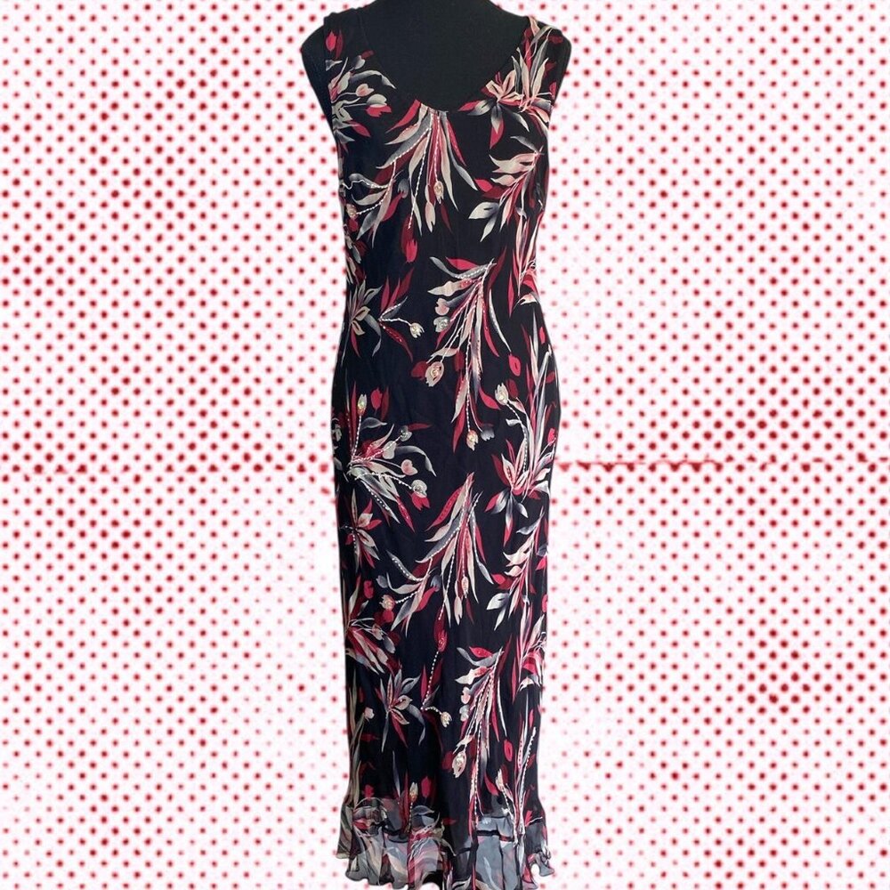 Robbie Bee size 16 silk dress
